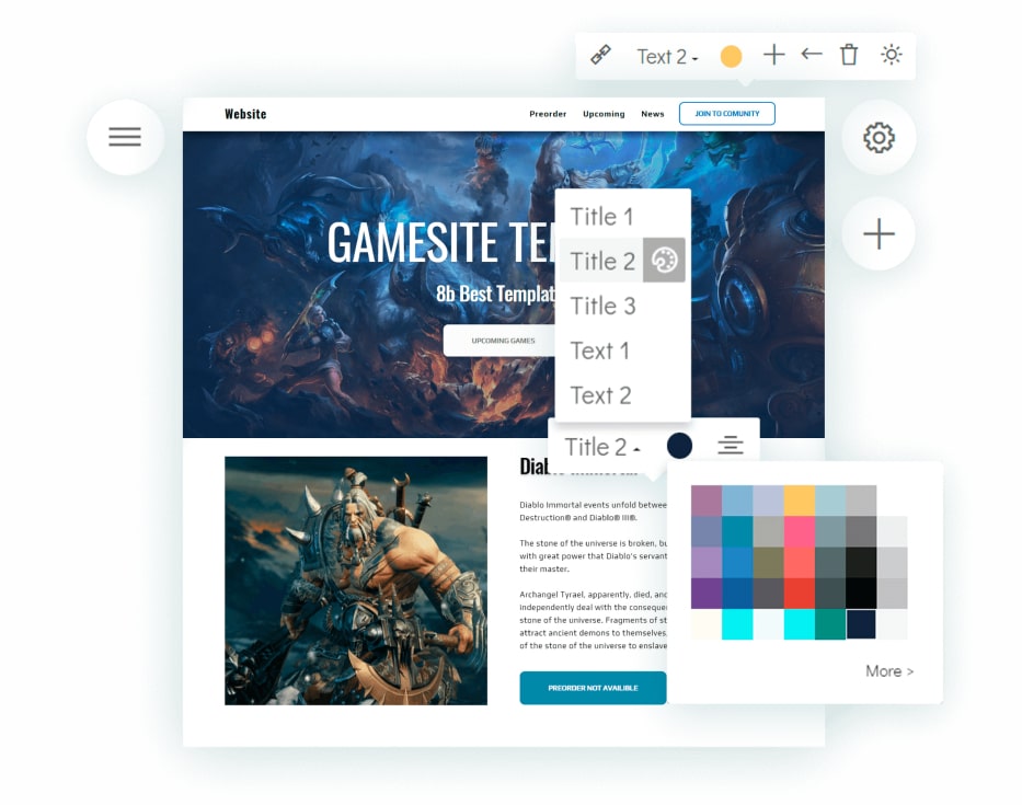 website development